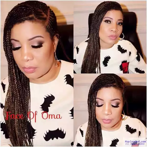 Photos: Star Actress, Monalisa Chinda Looks Fabulous In Mini Print Dress